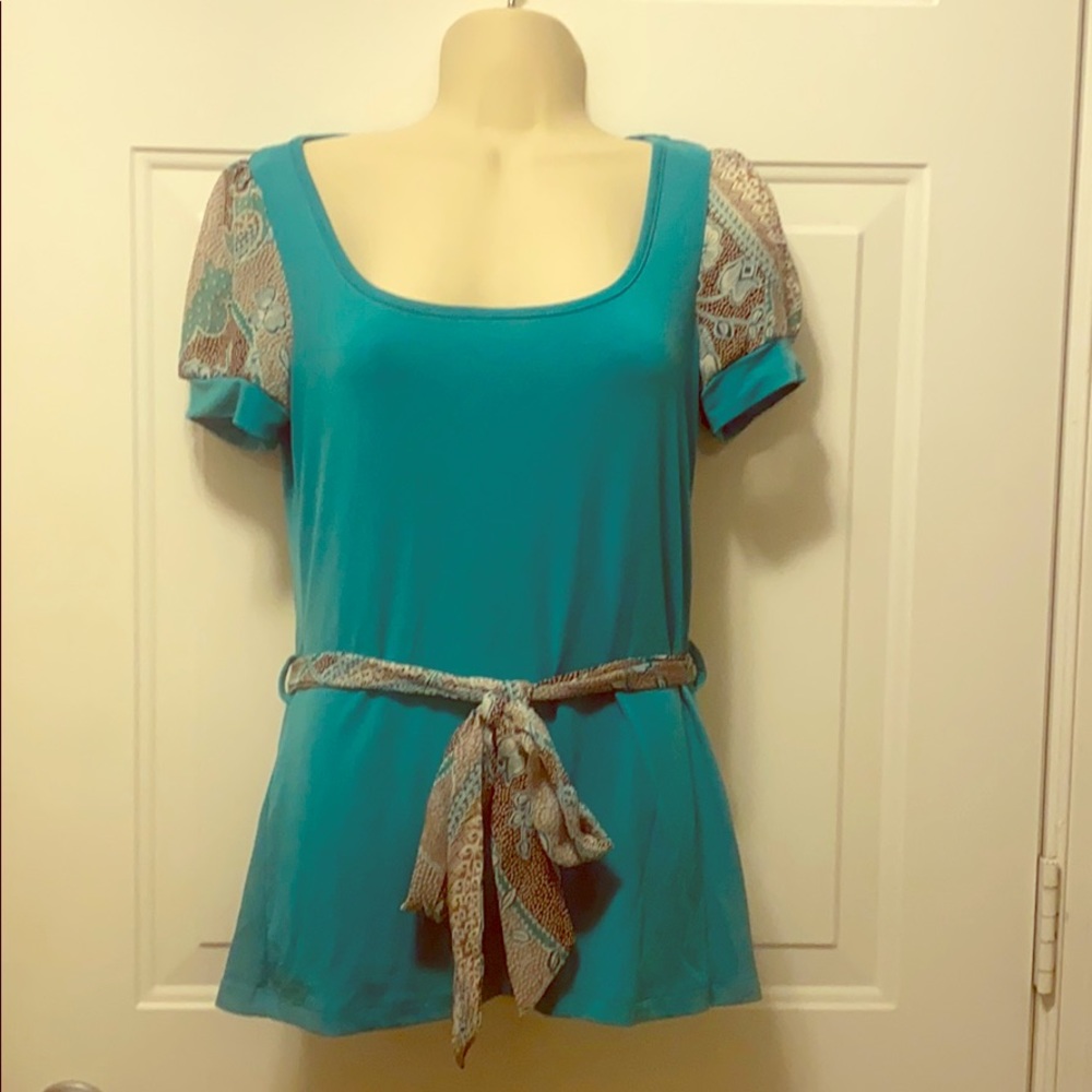 Turqoise Blouse